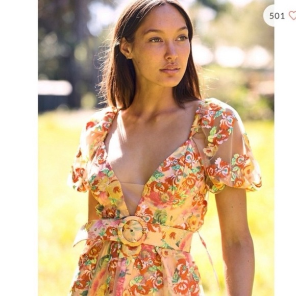 FOR LOVE & LEMONS
Winnie Floral-Embroidered Mini Dress Size M $292 NEW - Picture 4 of 8
